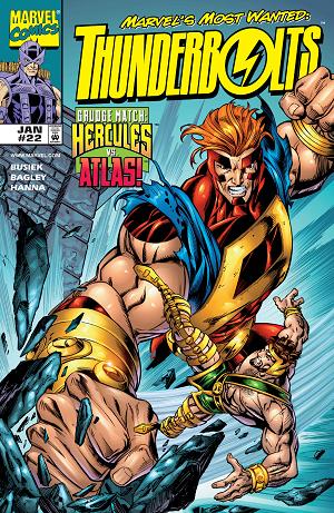 Thunderbolts #22  cover