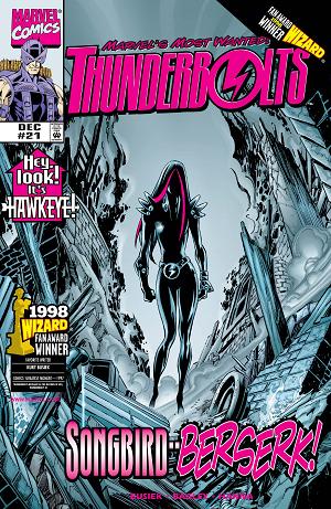 Thunderbolts #21  cover