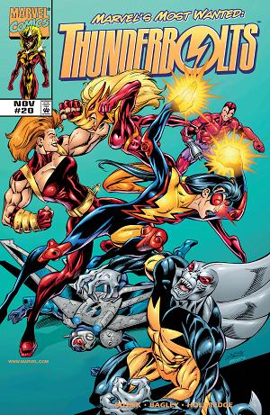 Thunderbolts #20  cover