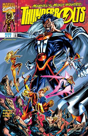 Thunderbolts #17  cover