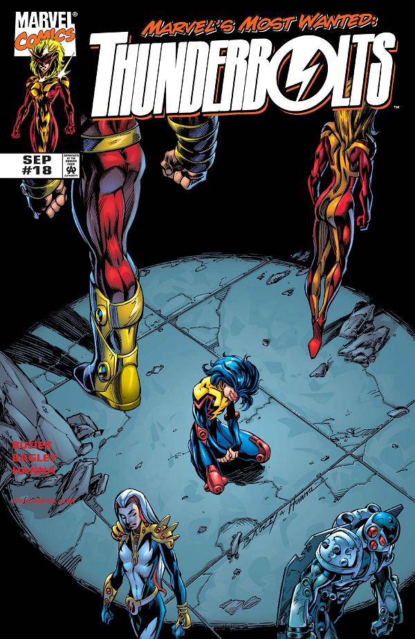 Thunderbolts #18  cover