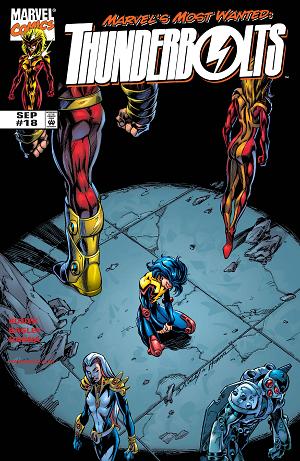 Thunderbolts #18  cover