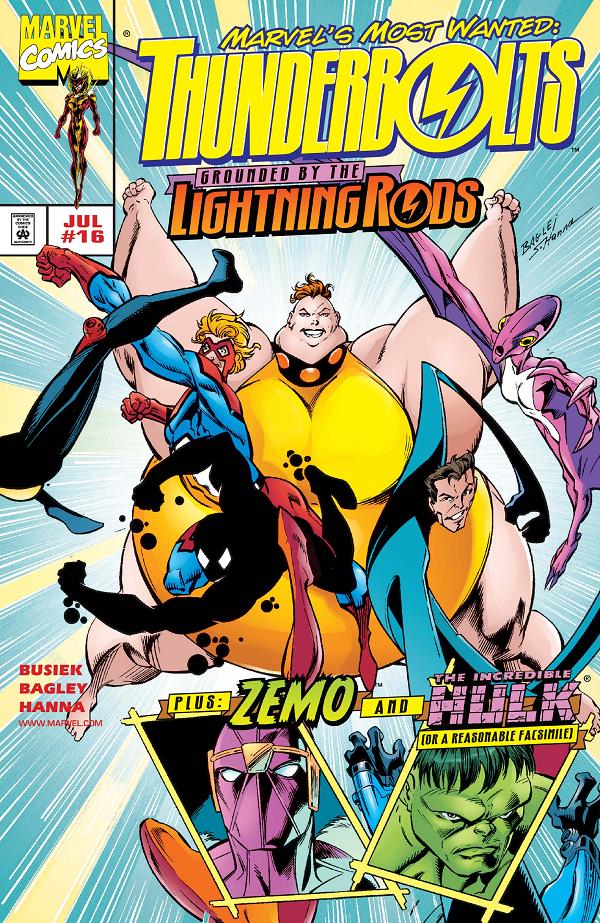 Thunderbolts #16  cover