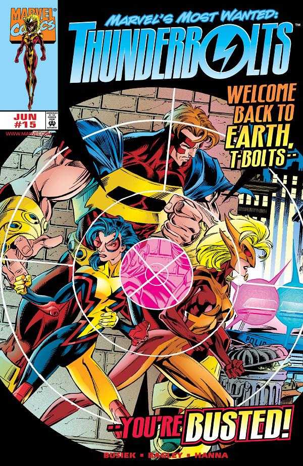 Thunderbolts #15  cover