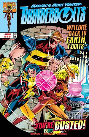 Thunderbolts #15  cover