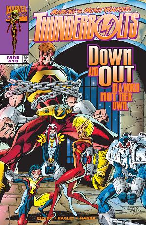 Thunderbolts #13  cover