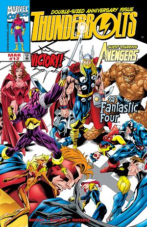 Thunderbolts #12  cover