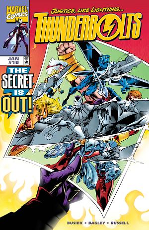 Thunderbolts #10  cover