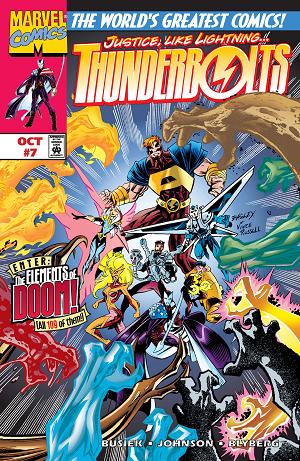 Thunderbolts #7 cover