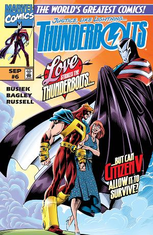 Thunderbolts #6  cover
