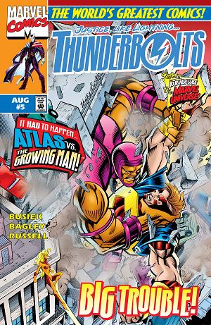 Thunderbolts #5  cover