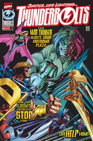 Thunderbolts #2  cover