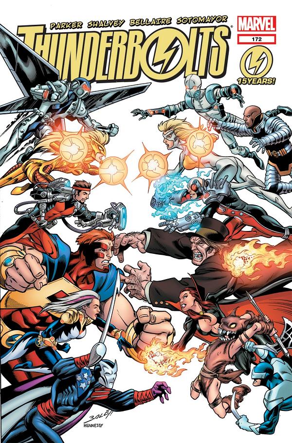 Thunderbolts #172  cover