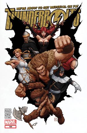 Thunderbolts #169  cover