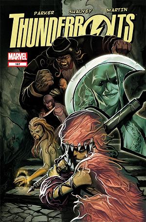 Thunderbolts #167 cover
