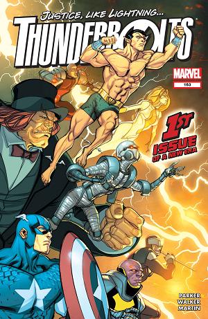 Thunderbolts #163  cover