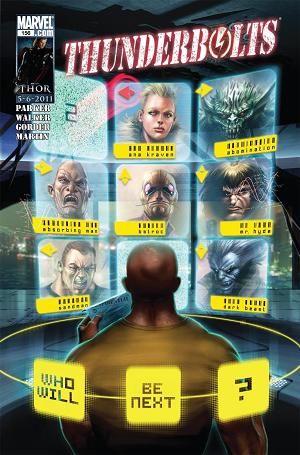 Thunderbolts #156  cover