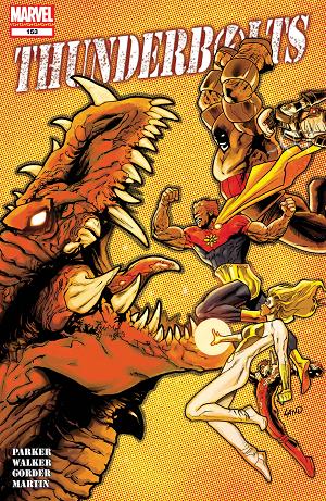 Thunderbolts #153  cover