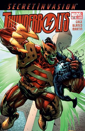 Thunderbolts #123  cover