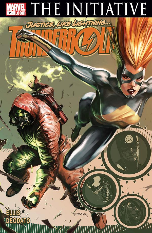 Thunderbolts #112  cover