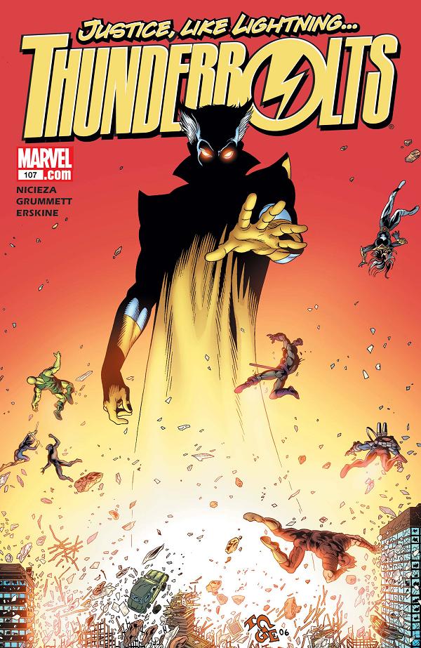 Thunderbolts #107  cover