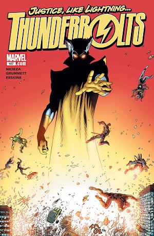 Thunderbolts #107  cover