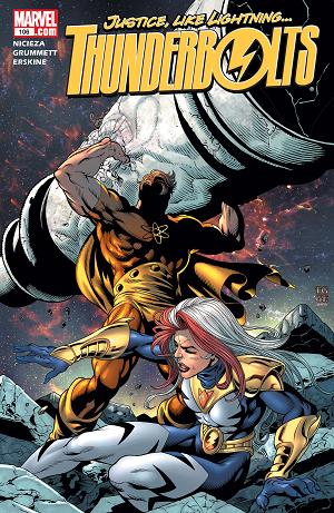 Thunderbolts #106  cover