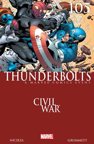 Thunderbolts #105  cover