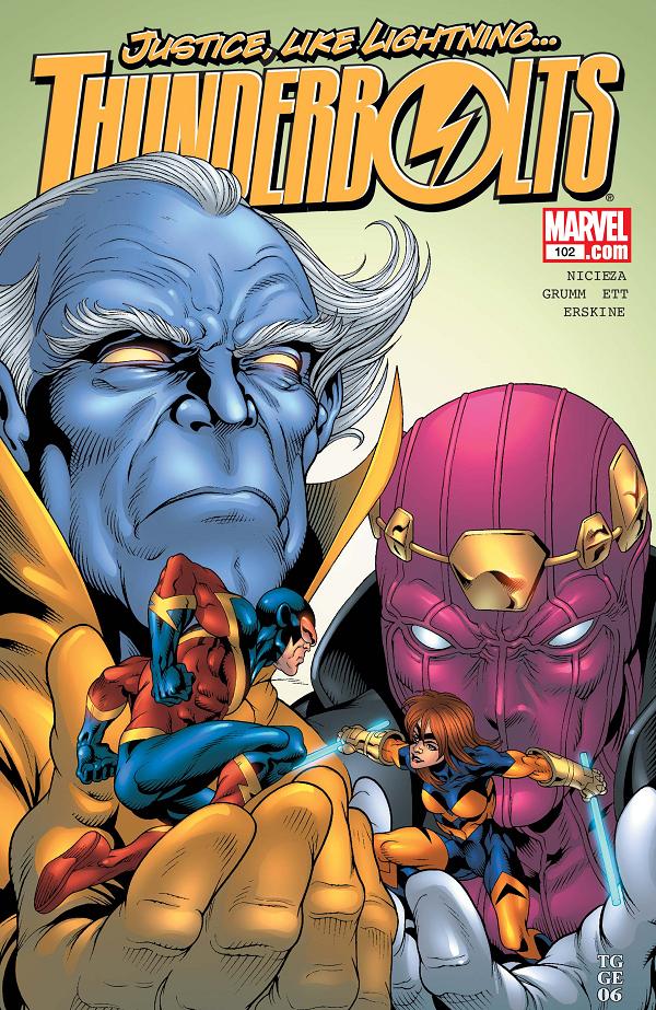 Thunderbolts #102  cover