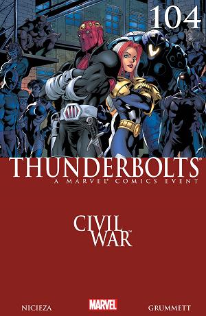 Thunderbolts #104  cover