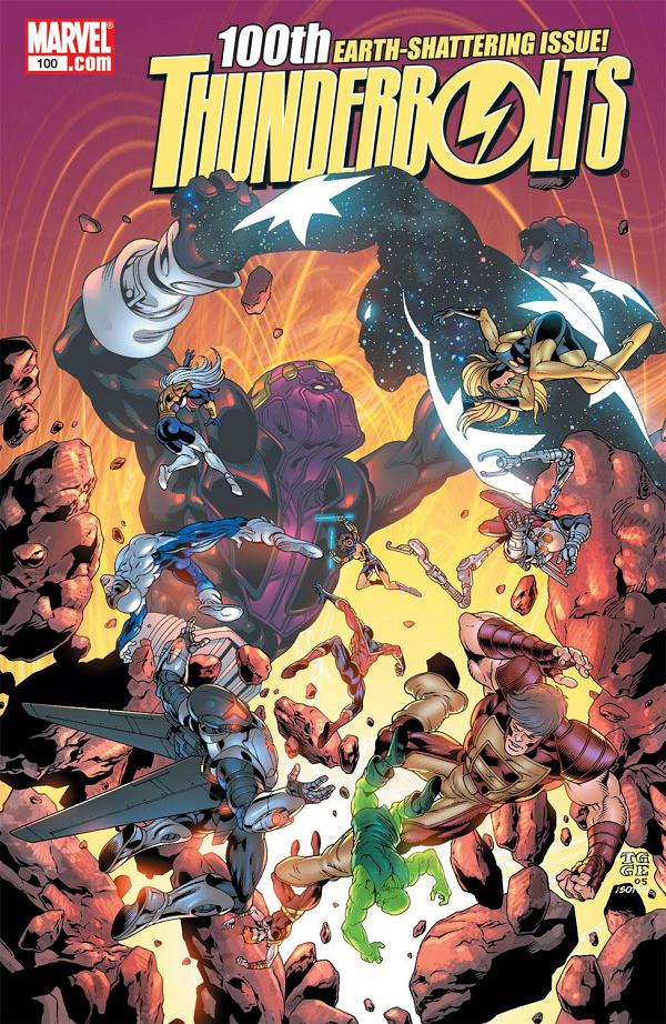 Thunderbolts #100  cover