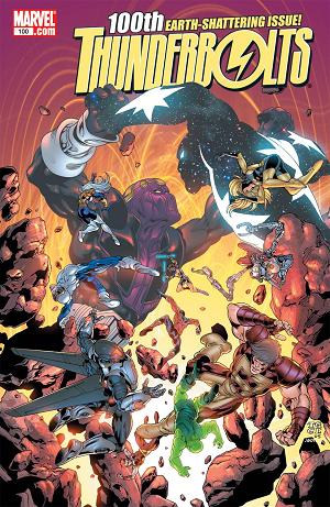 Thunderbolts #100  cover