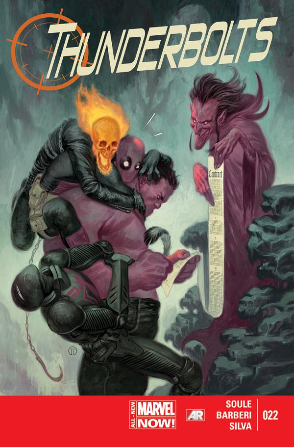 Thunderbolts #22 cover