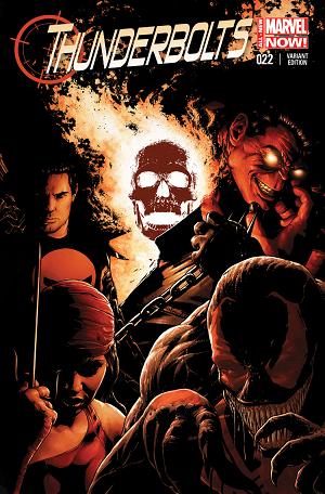 Thunderbolts #22  cover