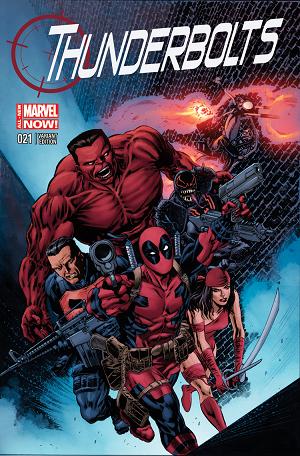 Thunderbolts #21  cover