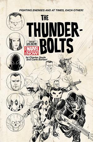 Thunderbolts #20  cover