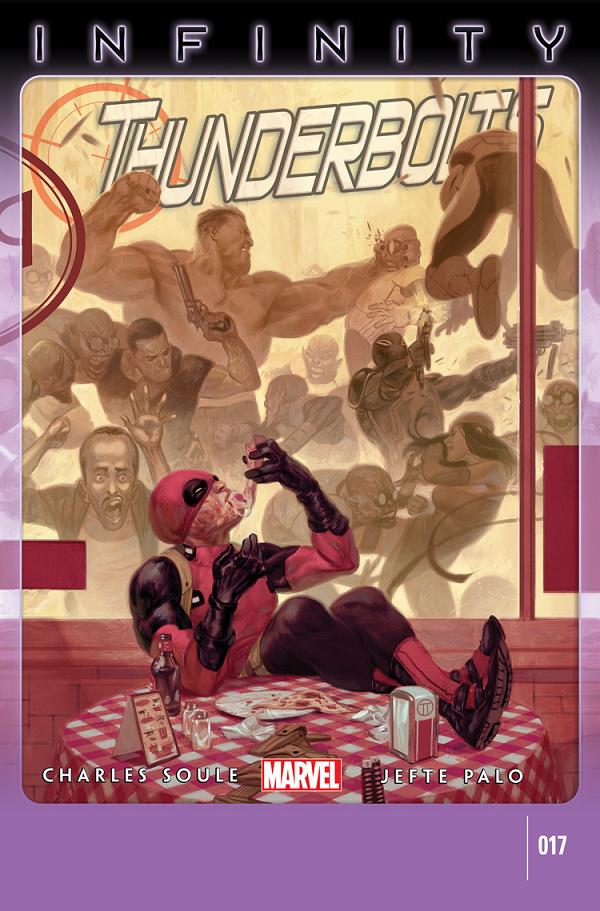 Thunderbolts #17  cover