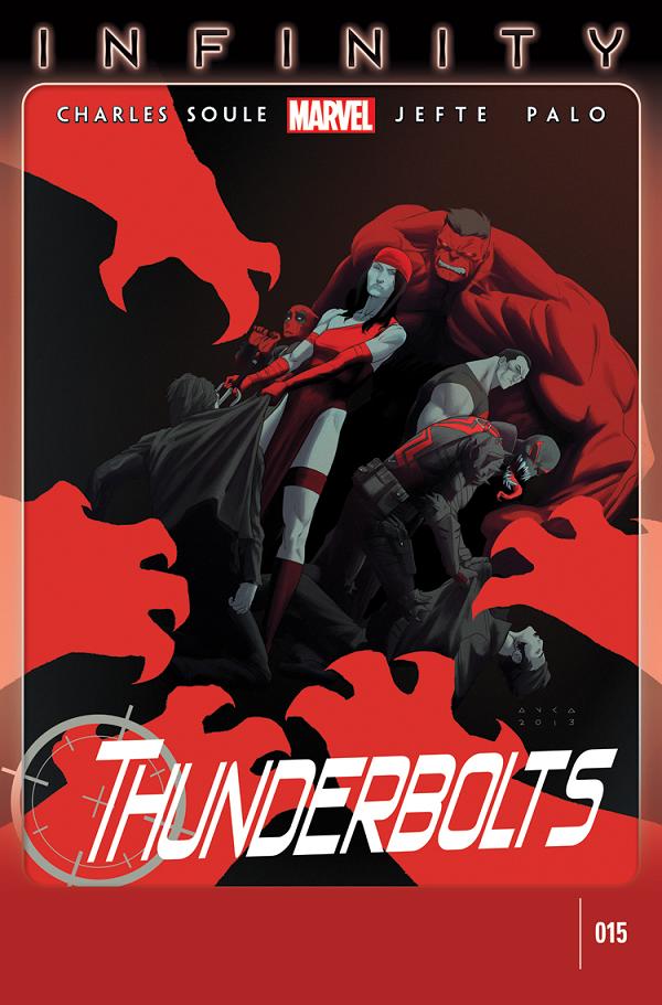 Thunderbolts #15 cover