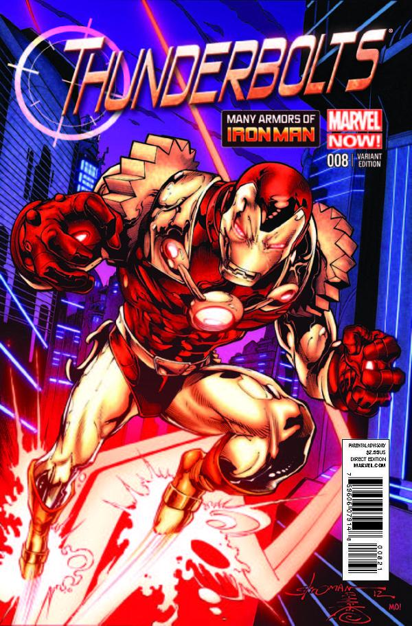 Thunderbolts #8  cover