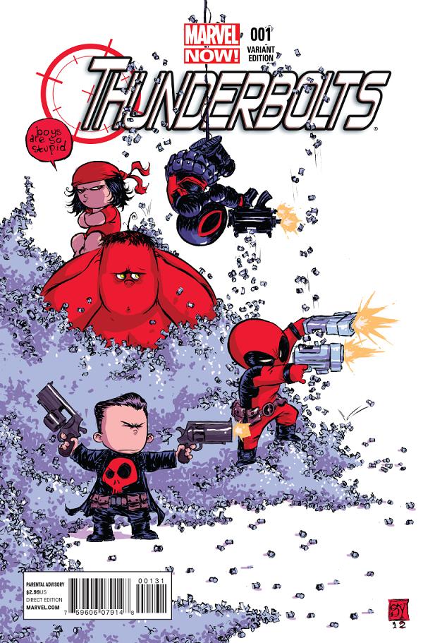Thunderbolts #1  cover