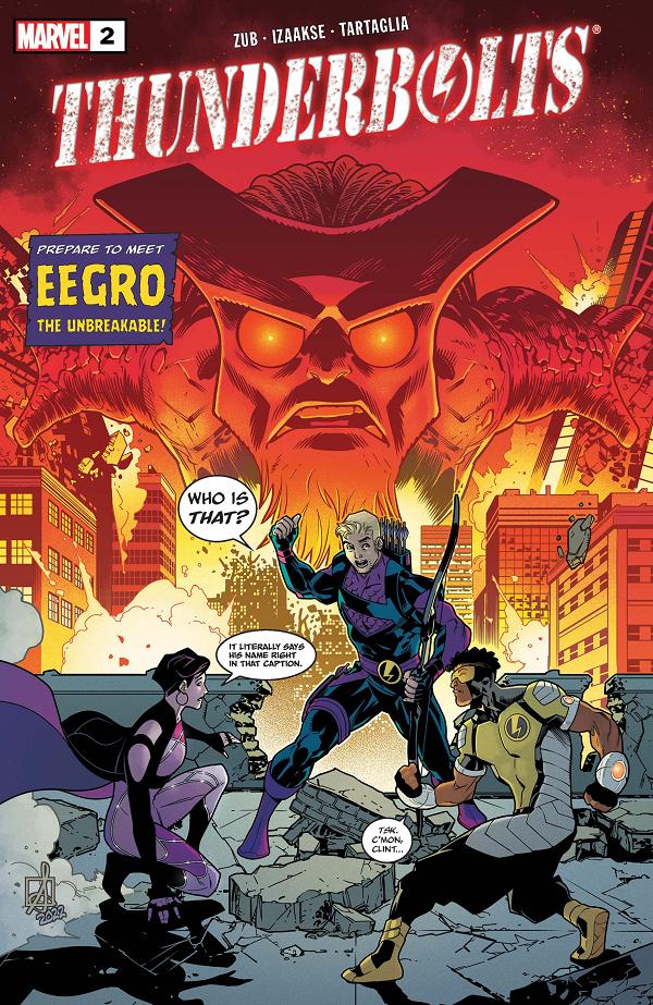 Thunderbolts #2 cover