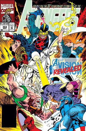Avengers #362 cover
