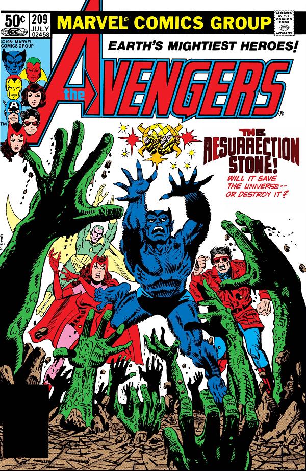 Avengers #209  cover