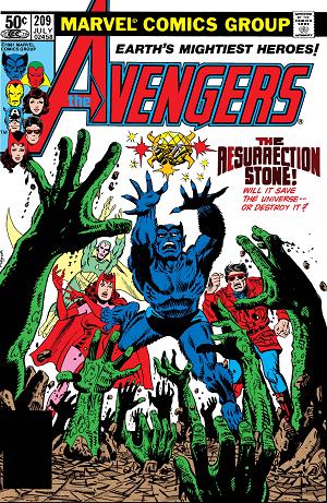 Avengers #209 cover