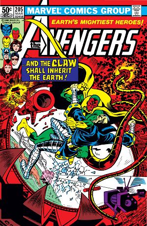 Avengers #205 cover