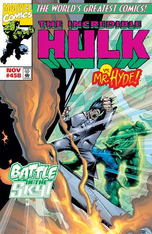 Incredible Hulk #458  cover