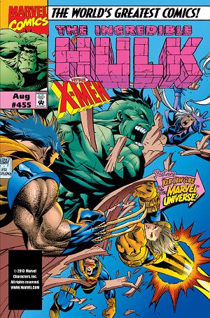 Incredible Hulk #455  cover