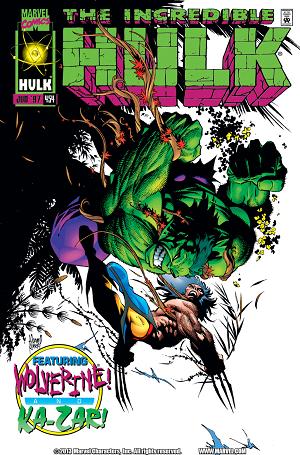Incredible Hulk #454  cover