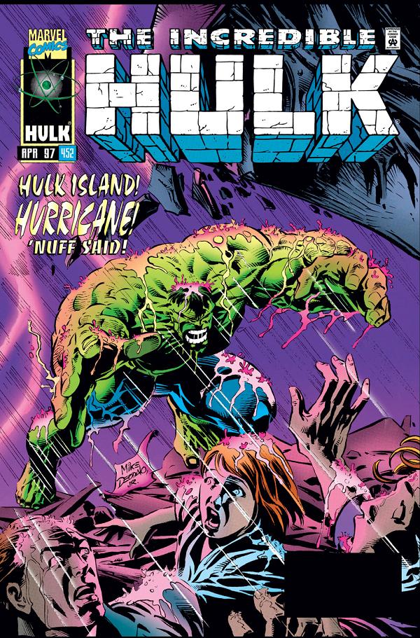 Incredible Hulk #452  cover