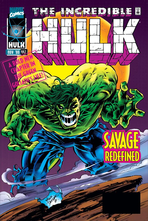 Incredible Hulk #447  cover